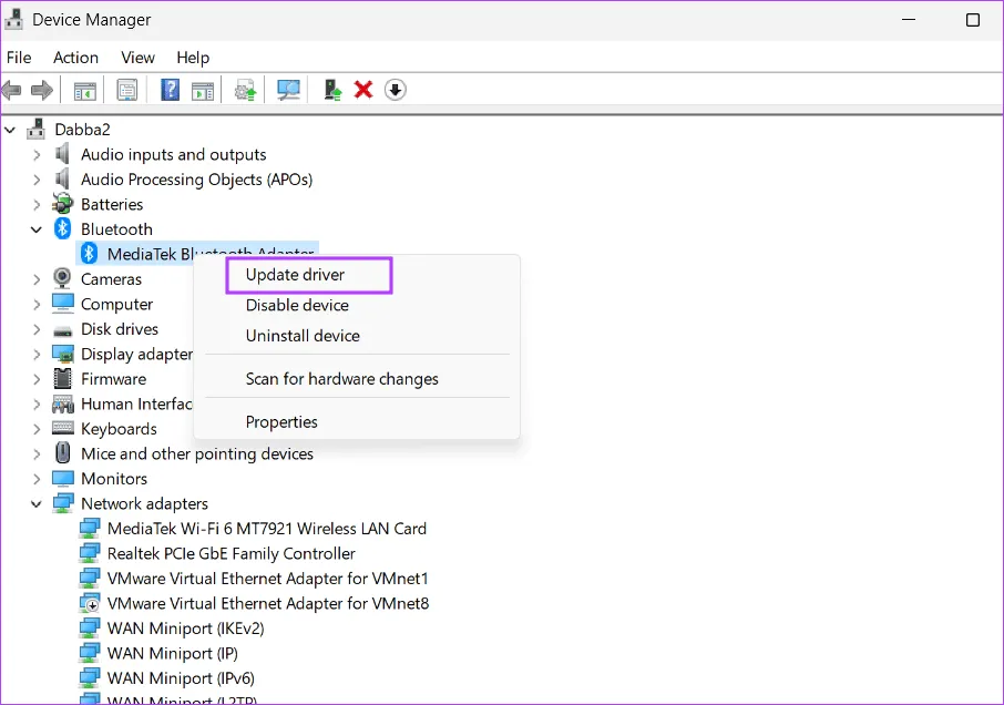 обновить драйвер