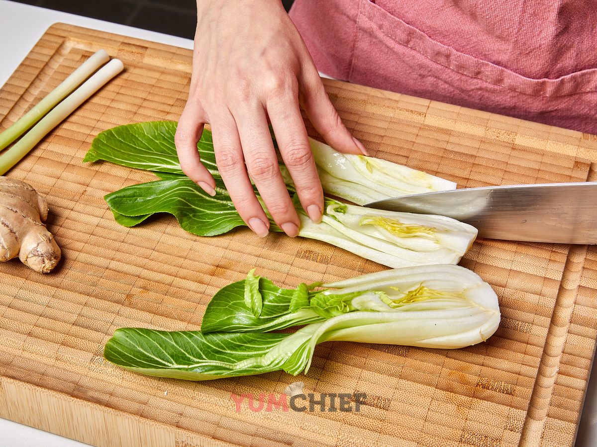 Веганский тантанмен (рамен с кунжутом и соевым фаршем): фото 1 шага в рецепте