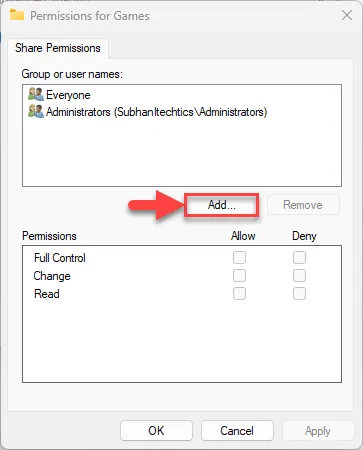 Добавить пользователя