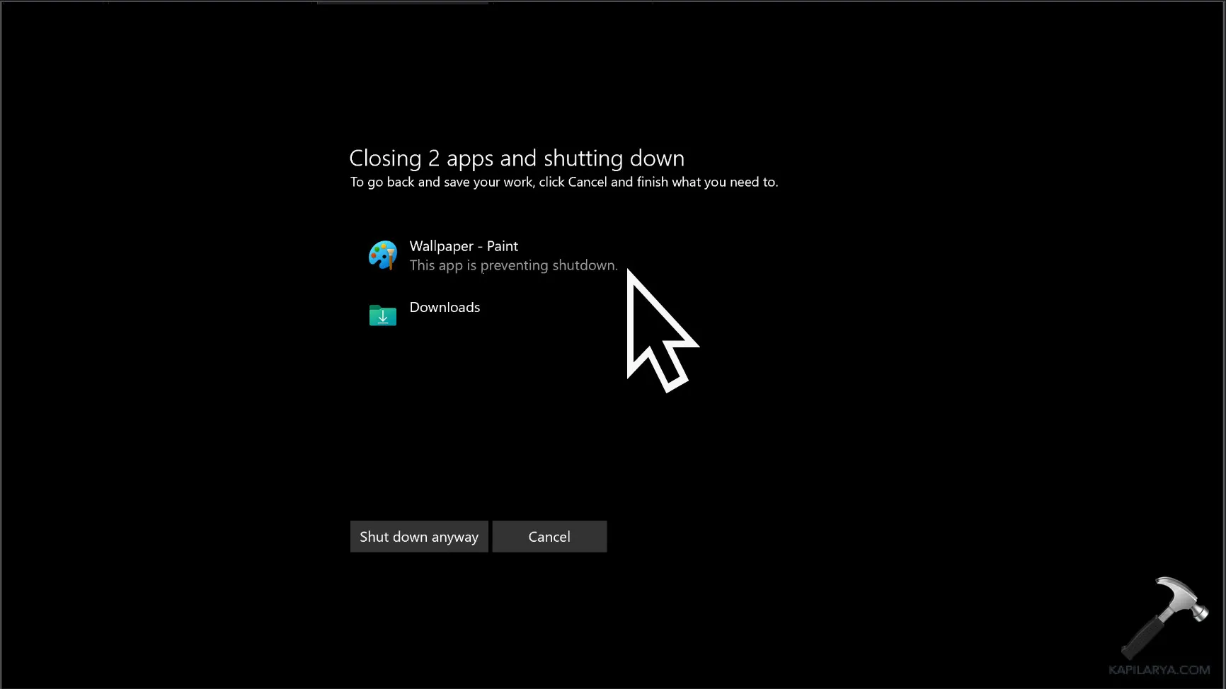 Это приложение предотвращает выключение в Windows 11