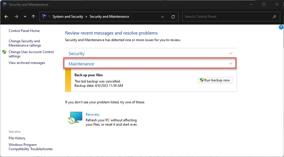 Развернуть Техническое обслуживание