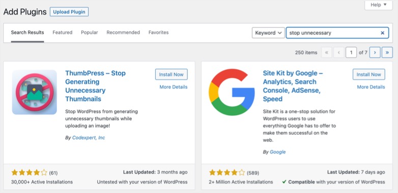 Установите плагин ThumbPress