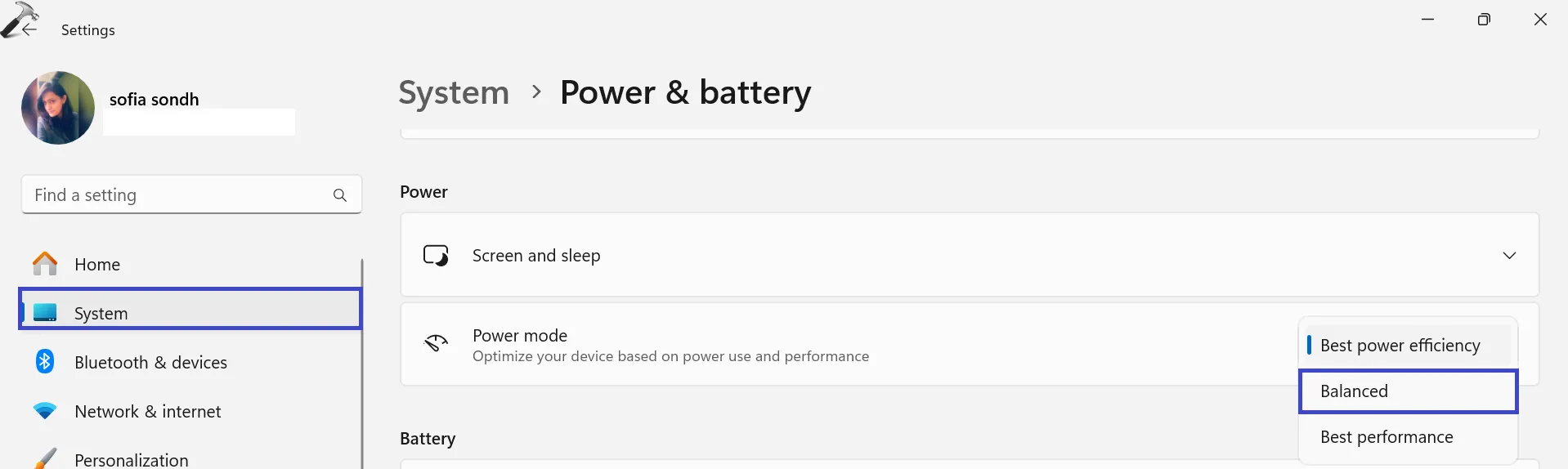 Питание и аккумулятор 2