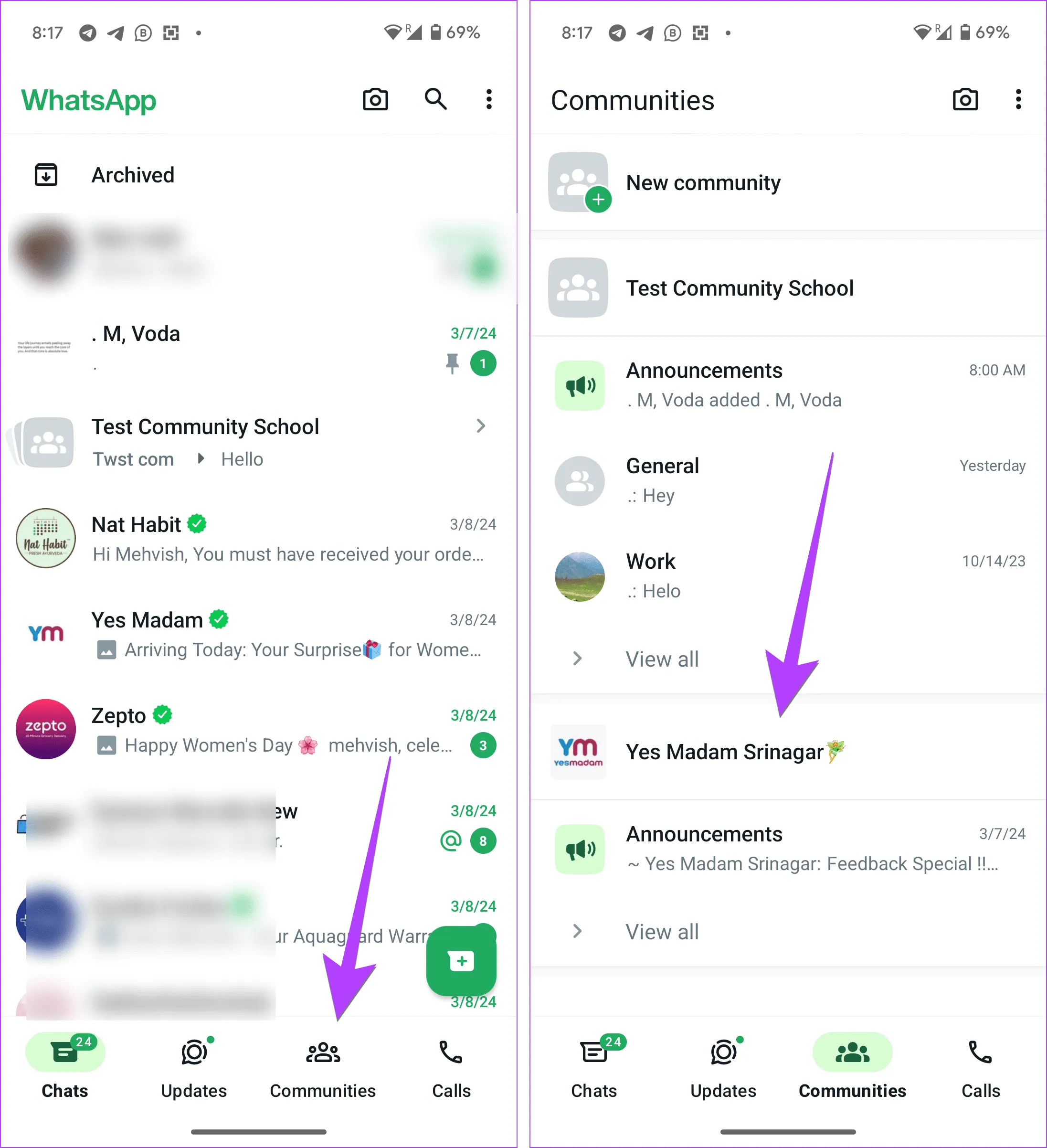 Сообщество WhatsApp открыто