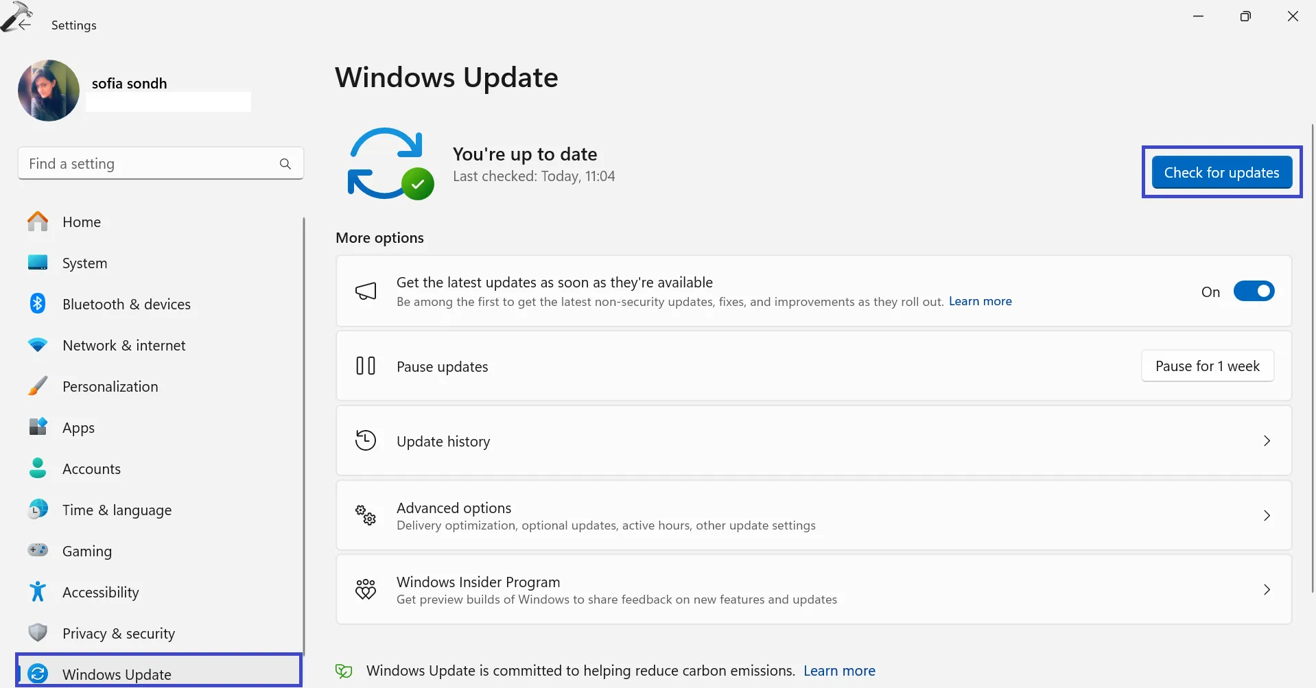 Центр обновления Windows