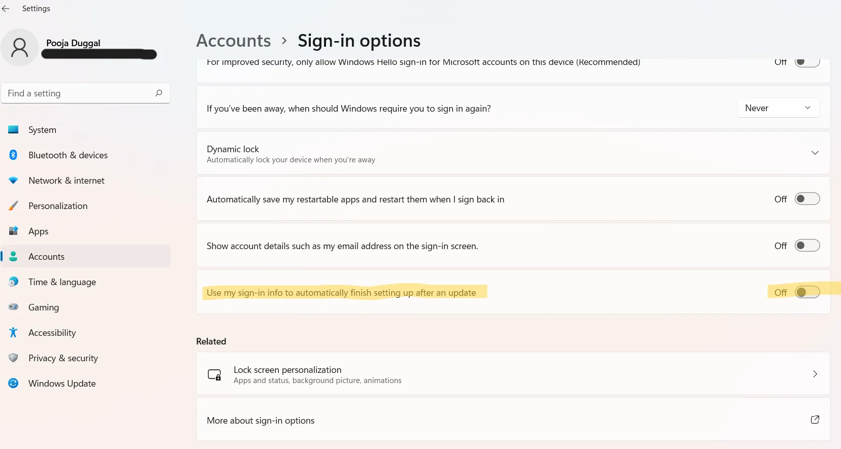 Исправьте это приложение, предотвращающее завершение работы в Windows 11.