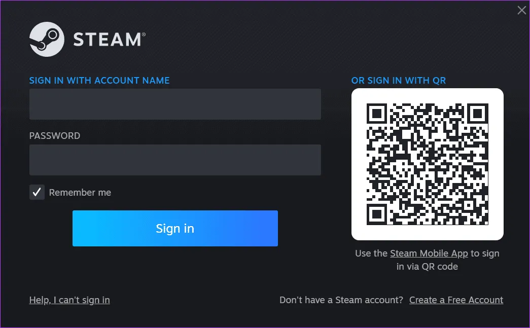 войти в стим