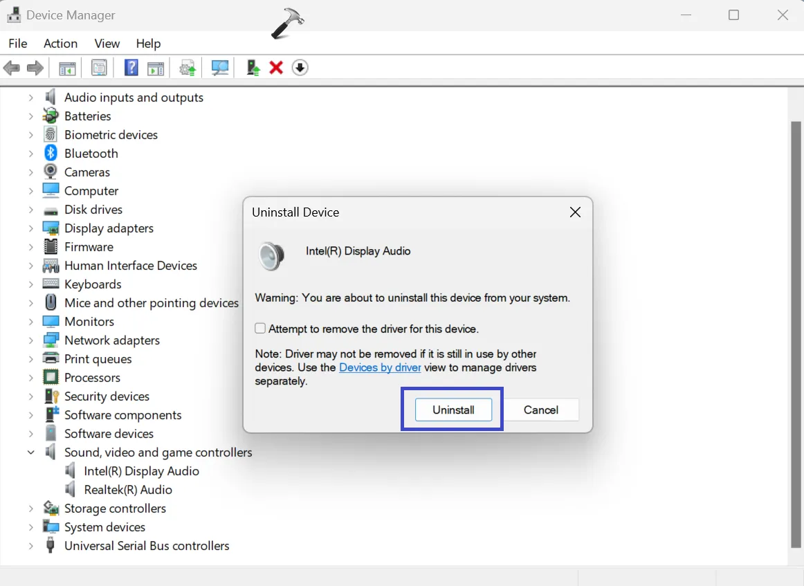 подтвердить удаление