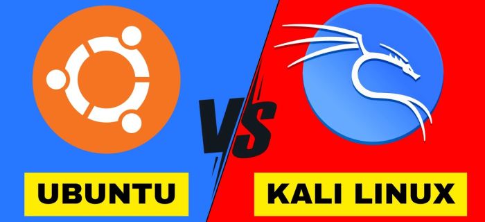 linux ubuntu vs kali linux