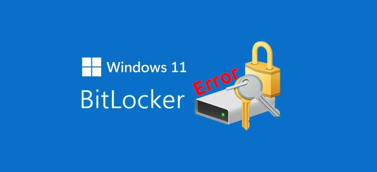 Ошибка Windows BitLocker