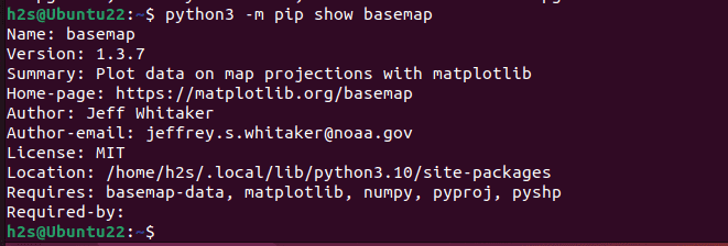 Подтверждение установки библиотеки python Подтверждение установки библиотеки python