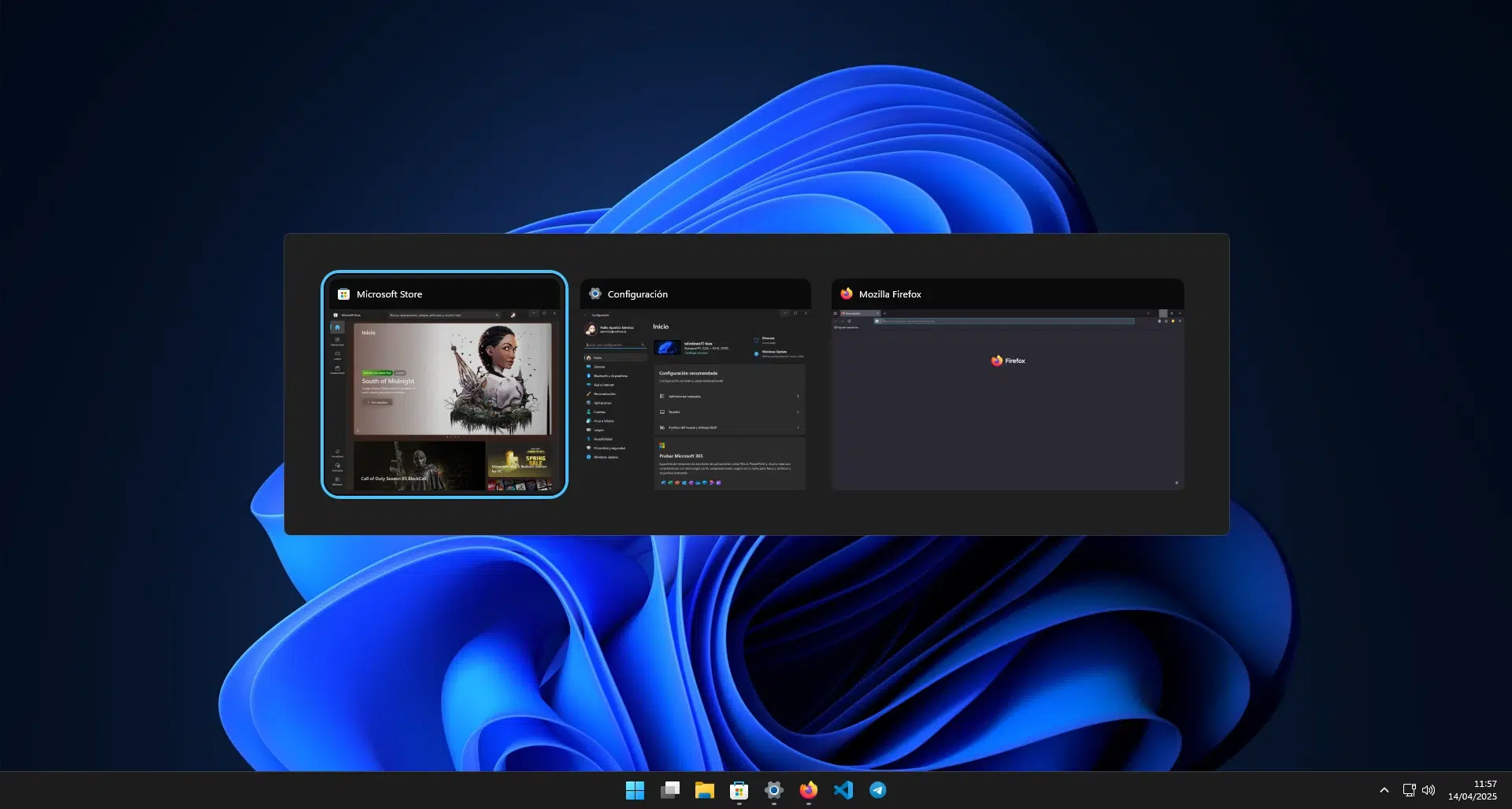 Alt + Tab в Windows