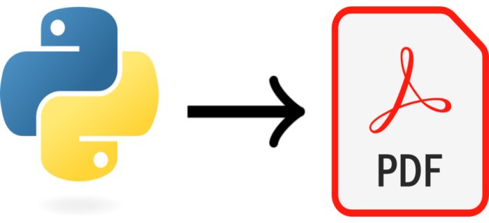 python pdf