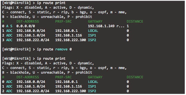 Два провайдера и балансировка нагрузки 