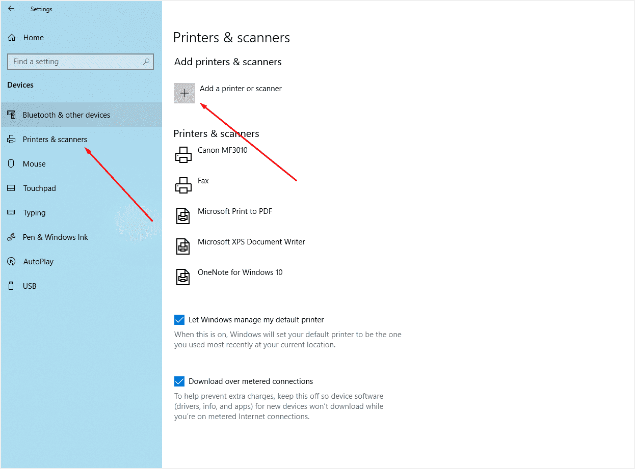 Добавить принтер в Windows Добавить принтер в Windows