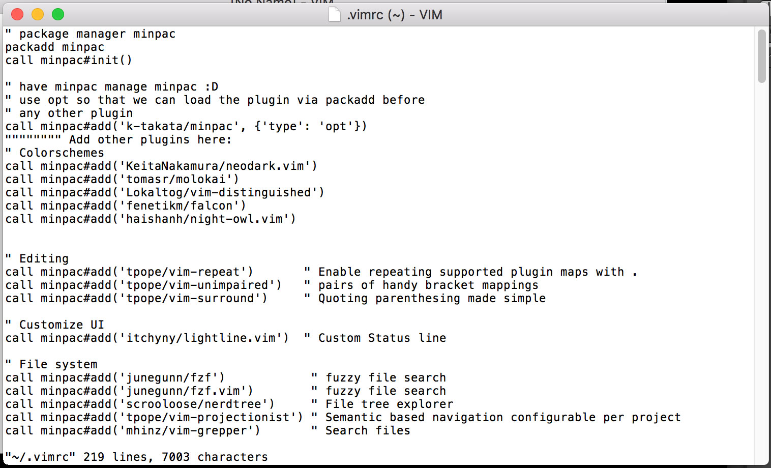 редактор Vim