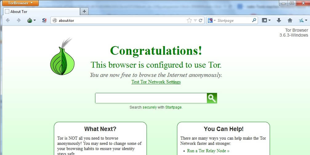 Tor browser