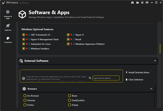 Установка сторонних бесплатных программ