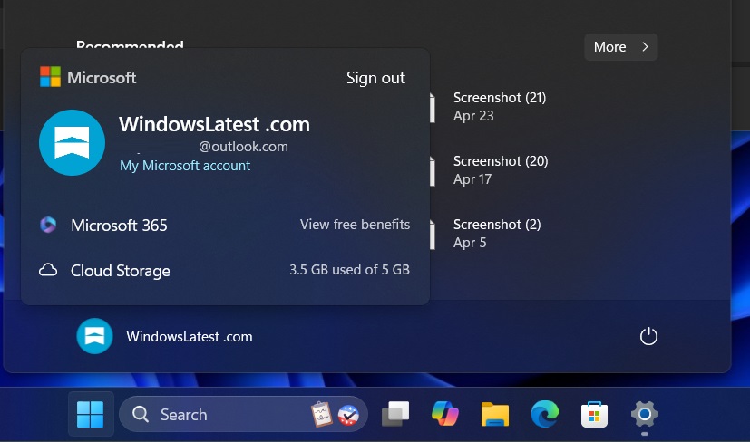 Windows 11 Build 26100.2033 KB5044284