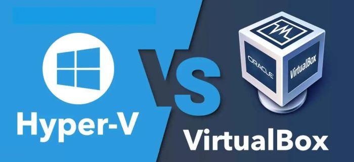hyper-v или virtualbox