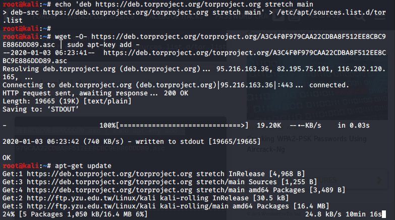 Установить браузер TOR