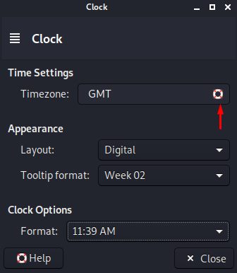 Установите местное время
