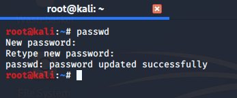 Установить новый пароль для root