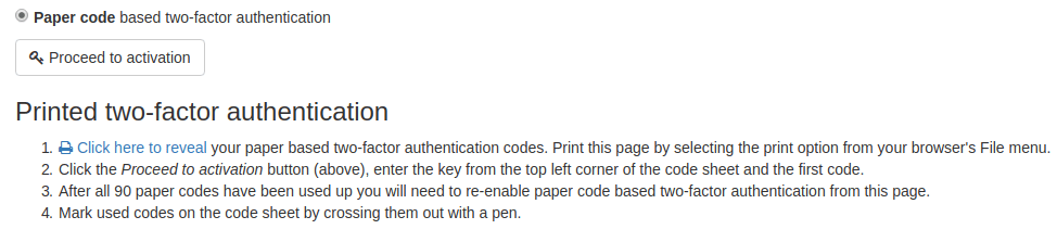 Активация двухфакторной аутентификации Активация двухфакторной аутентификации