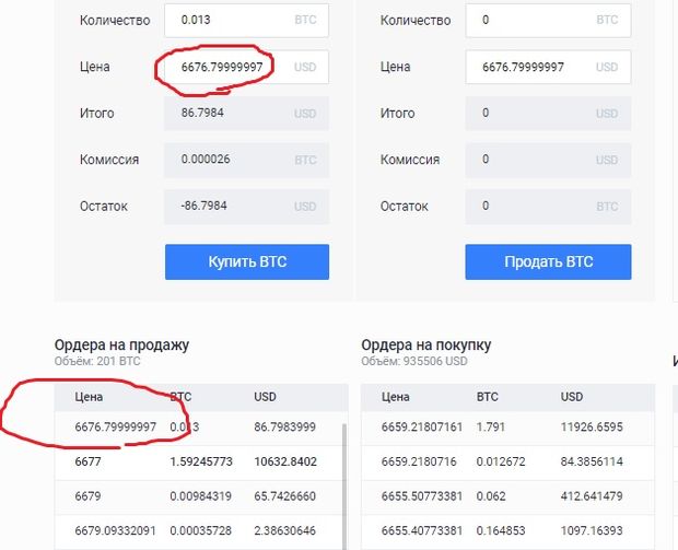 Биржевой стакан